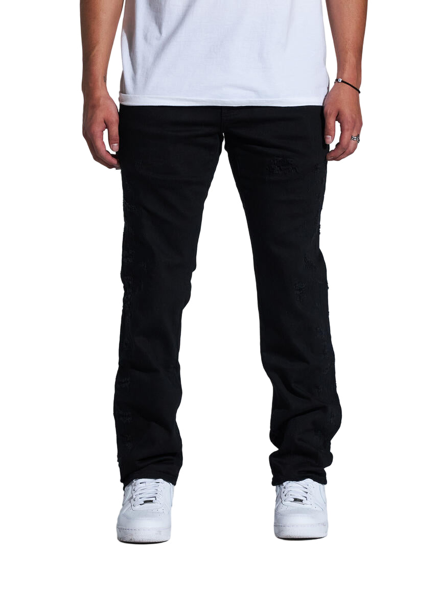 CRYSP DENIM| PACIFIC JET BLACK JEAN