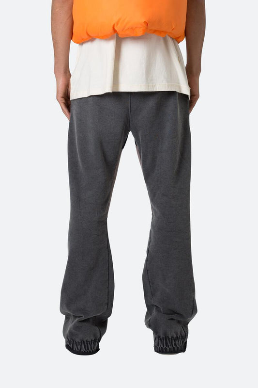 MNML| CONTRAST BOOTCUT SWEATPANTS