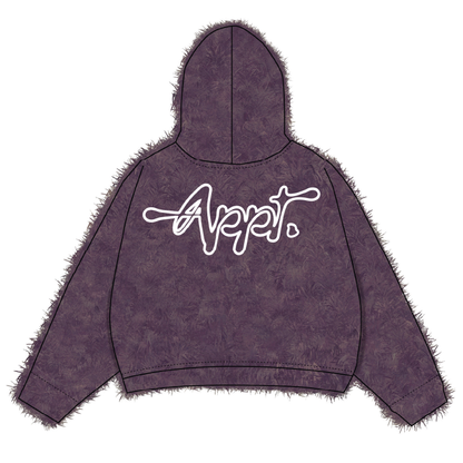 BY APPT ONLY| MYLES MOHAIR ZIP HOODIE