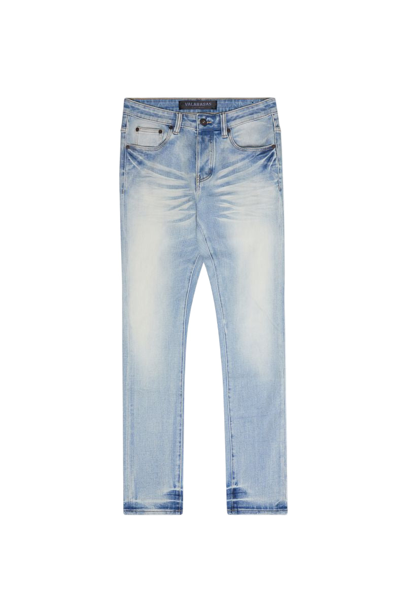 VALABASAS| MR.FLEX LIGHT WASH DENIM