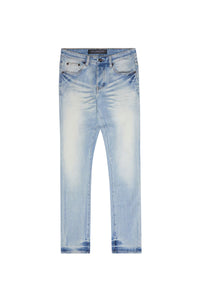 VALABASAS| MR.FLEX LIGHT WASH DENIM