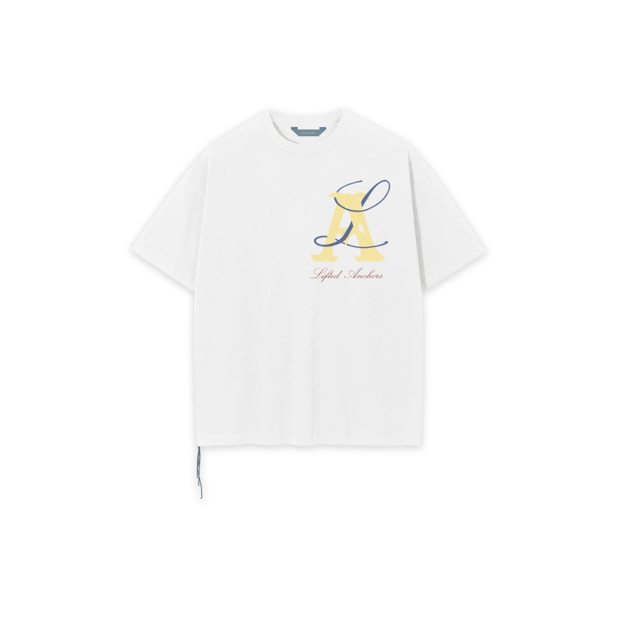 LIFTED ANCHORS| FAMILY TIES TEE WHITE