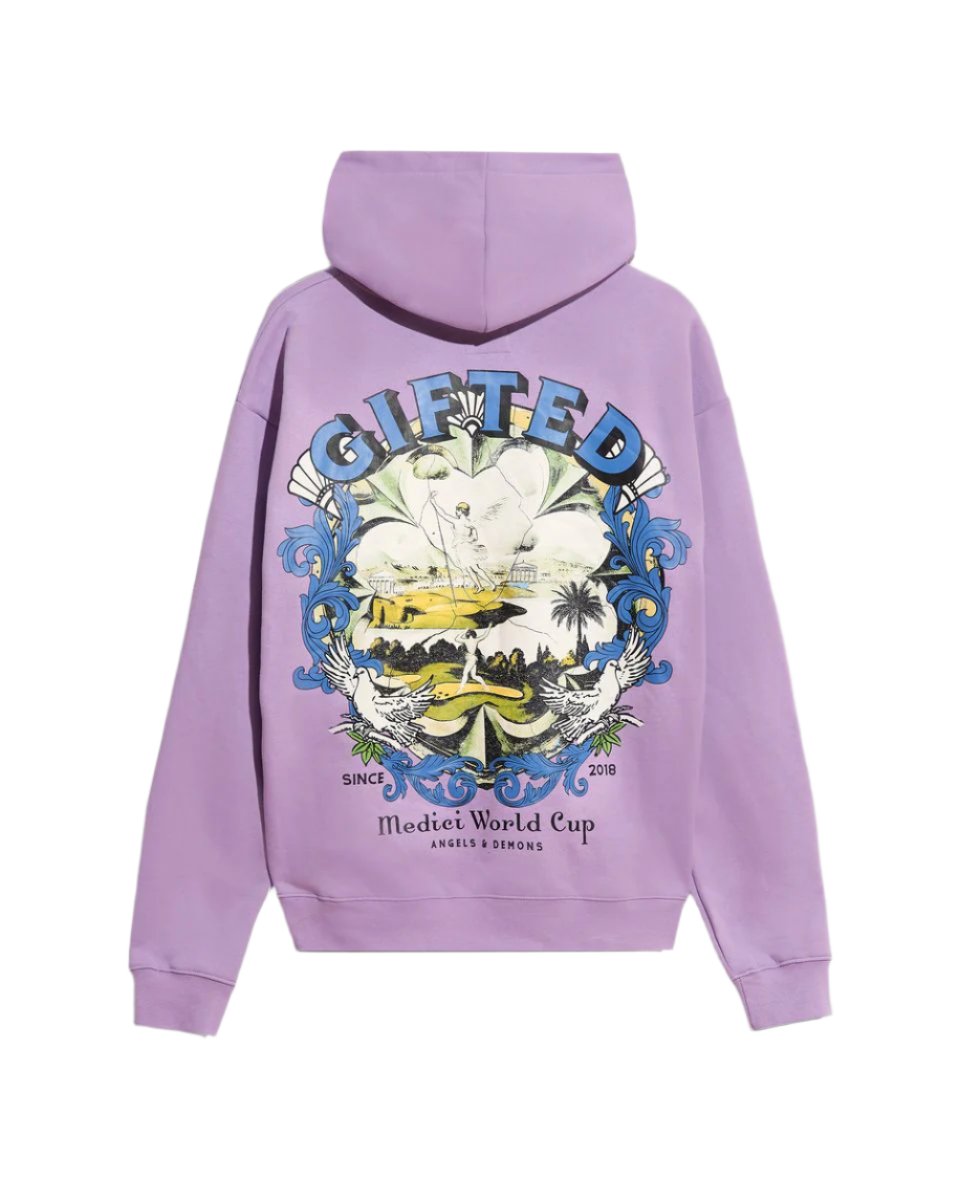 GFTD| MEDICI CUP LILAC HOODIE