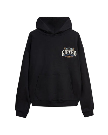 GFTD| MISTERY SCHOOL BLACK HOODIE