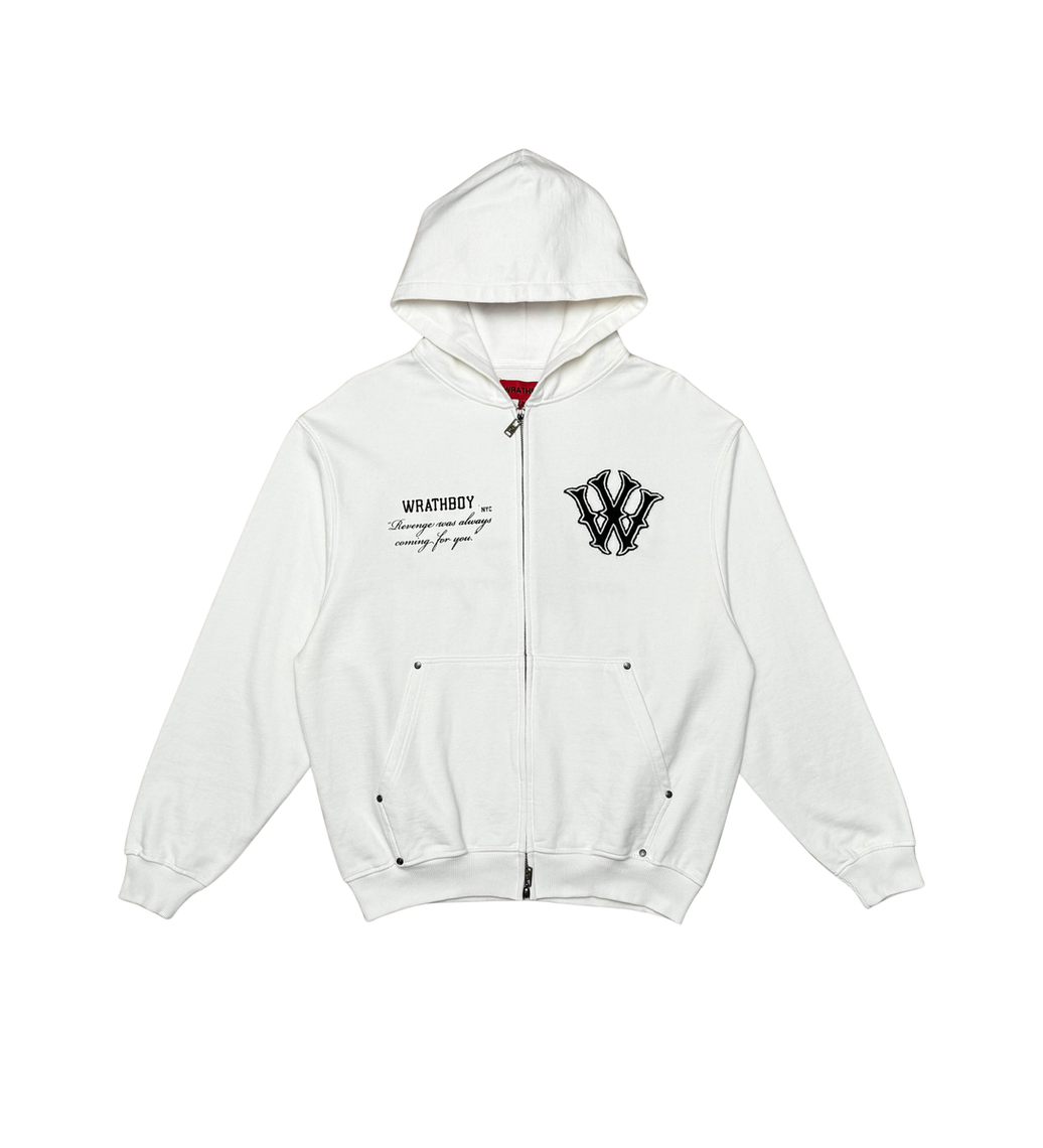 WRATHBOY| WRATH REVENGE COMING HOODIE ZIP