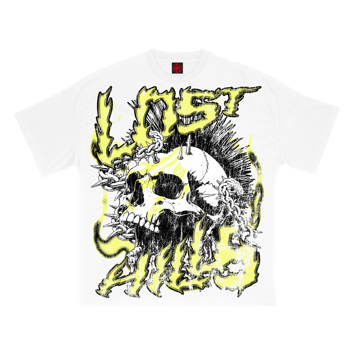 LOST HILLS| LH4004 SHIRT- WHITE