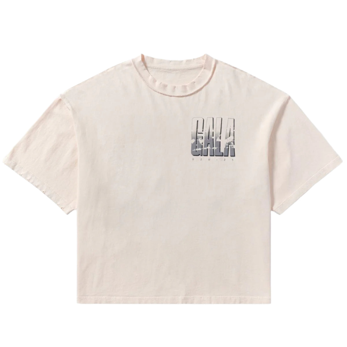 GALA| "NAME" TEE CREAM