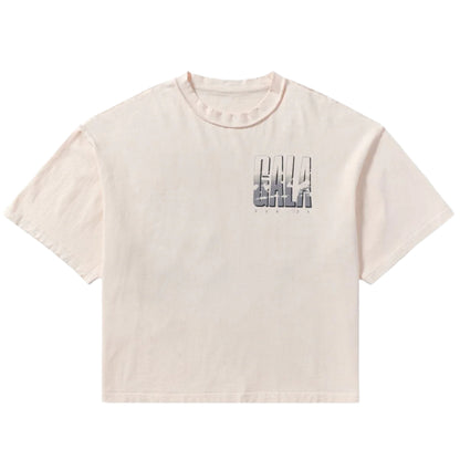 GALA| "NAME" TEE CREAM