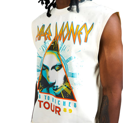 PAPER MONEY| "DEF MONEY" SLEEVELESS TEE