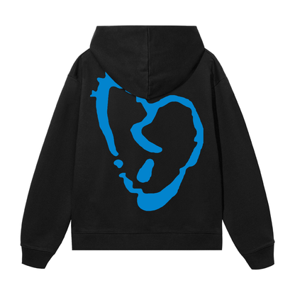 REVENGE| X LIGHTNING HEARTBREAK HOODIE BLACK