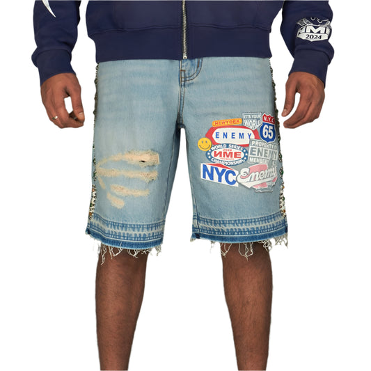 NME| BUD 286 JEAN SHORTS