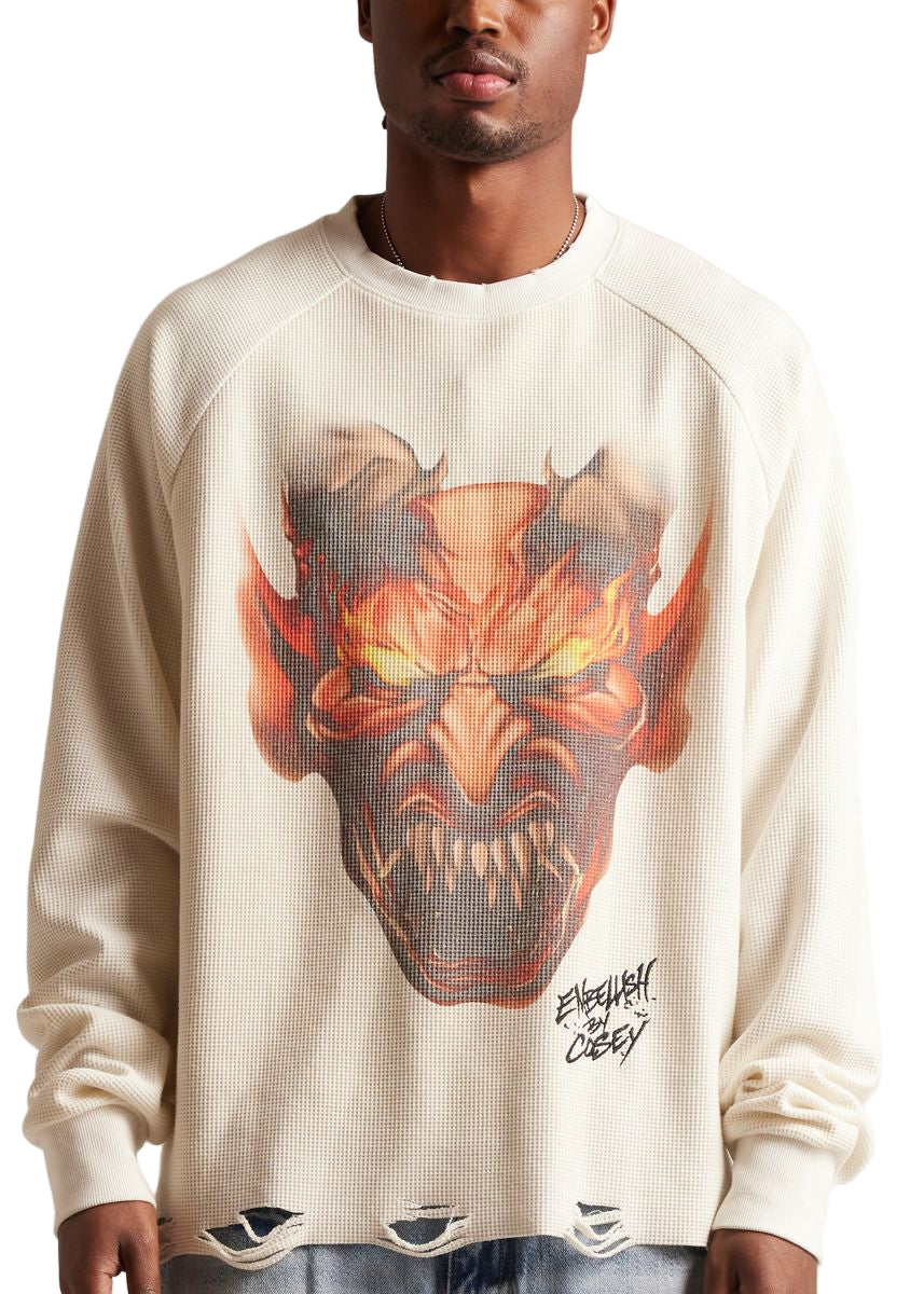 EMBELLISH| INFERNO LS TEE