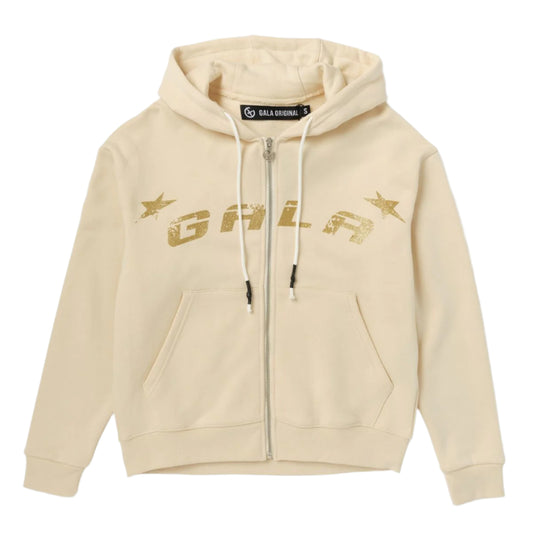 GALA| "NAME" HOODIE CREAM