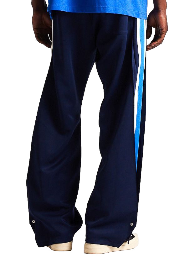 DSM| STRIPED SNAP PANT NAVY/BLUE