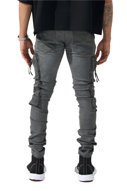 SERENEDE| MEN'S "GRANITE" CARGO JEANS