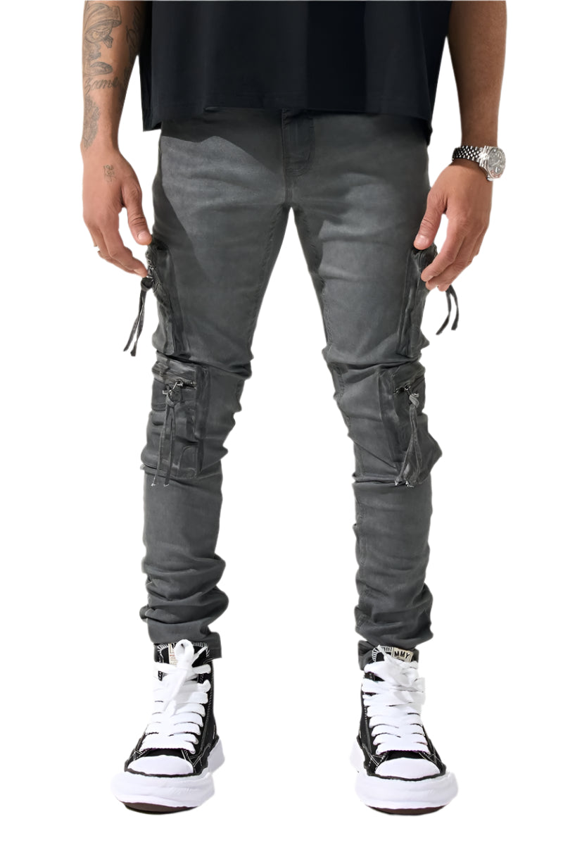 SERENEDE| MEN'S "GRANITE" CARGO JEANS