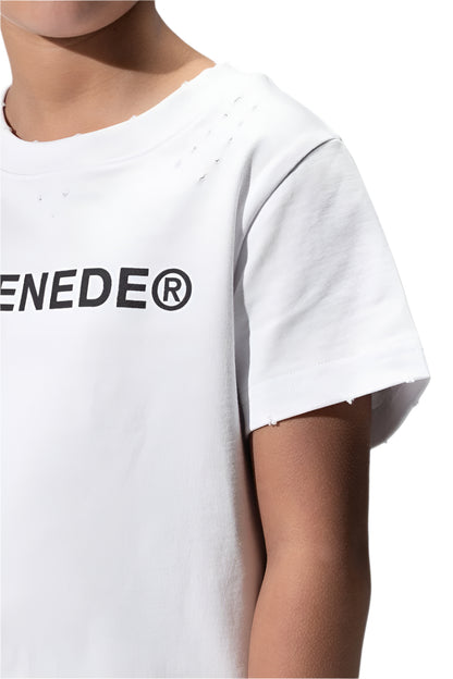 SERENEDE| KIDS "CLASSIC" WHITE TEE