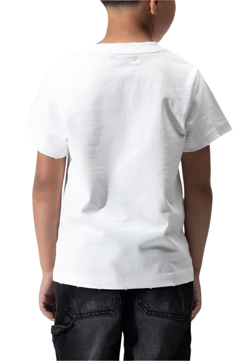 SERENEDE| KIDS "CLASSIC" WHITE TEE