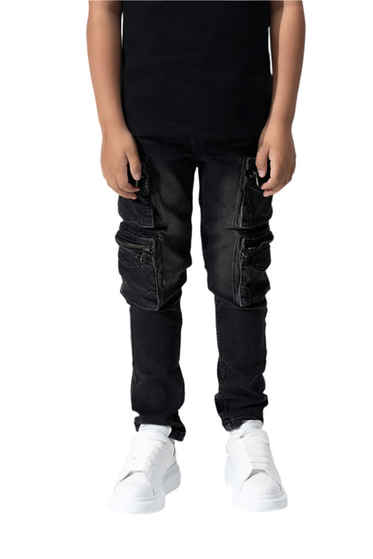 SERENEDE| KIDS "POPPY" CARGO JEANS