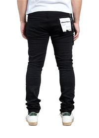 MIDNIGHT BLACK| DISTRESSED SKINNY JEAN