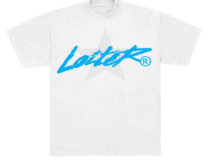 LOITER| UNIVERSE TEE WHITE