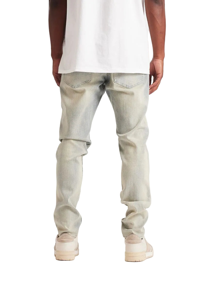 EMBELLISH| DAVID SKINNY LIGHT WASH JEAN
