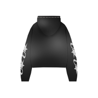 UNDERGOLD| AGNUS DEI U STAR HOODIE SMOKEY BLACK