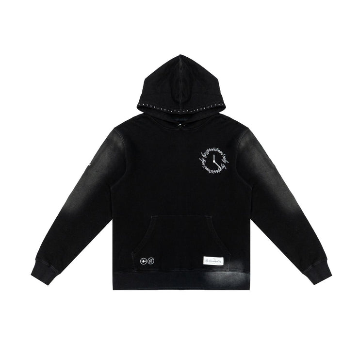 BY APPT ONLY| OBSIDIAN VINTAGE WASH HOODIE BLACK