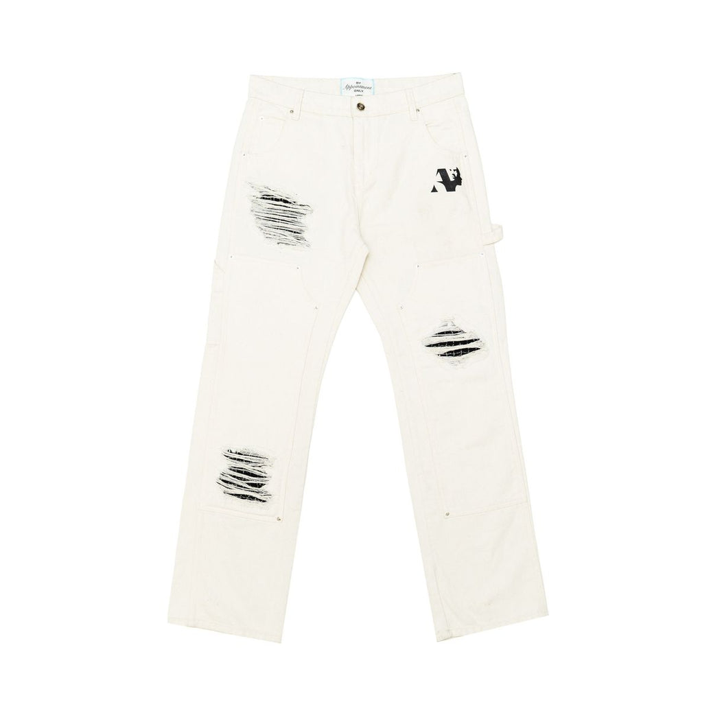 BY APPT ONLY| SOLACE RIPPED CARPENTER DENIM