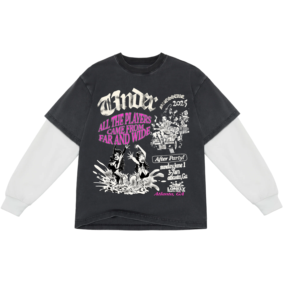 LONELY HEARTS CLUB| UNDER PRESSURE TEE