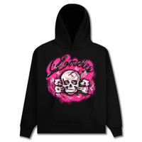 LONELY HEARTS CLUB| CROSSBONES RHINESTONE HOODIE