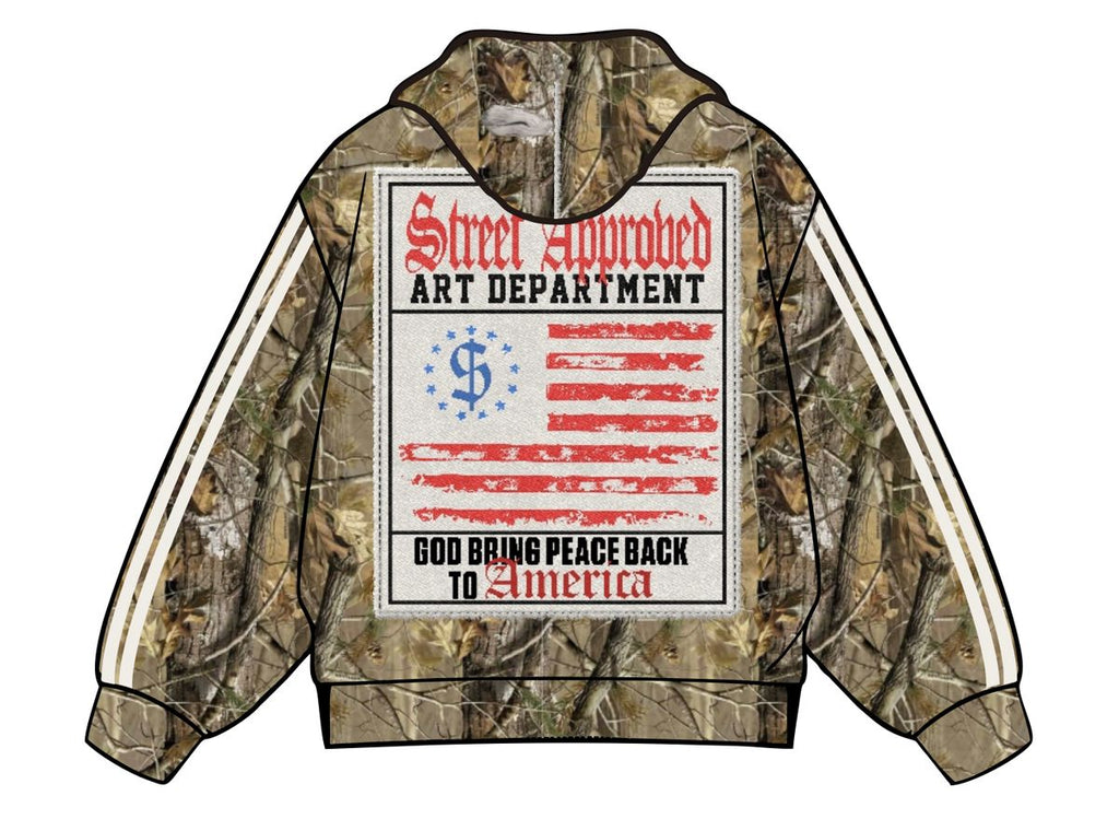 STREET APPROVED| CAMO HOODIE
