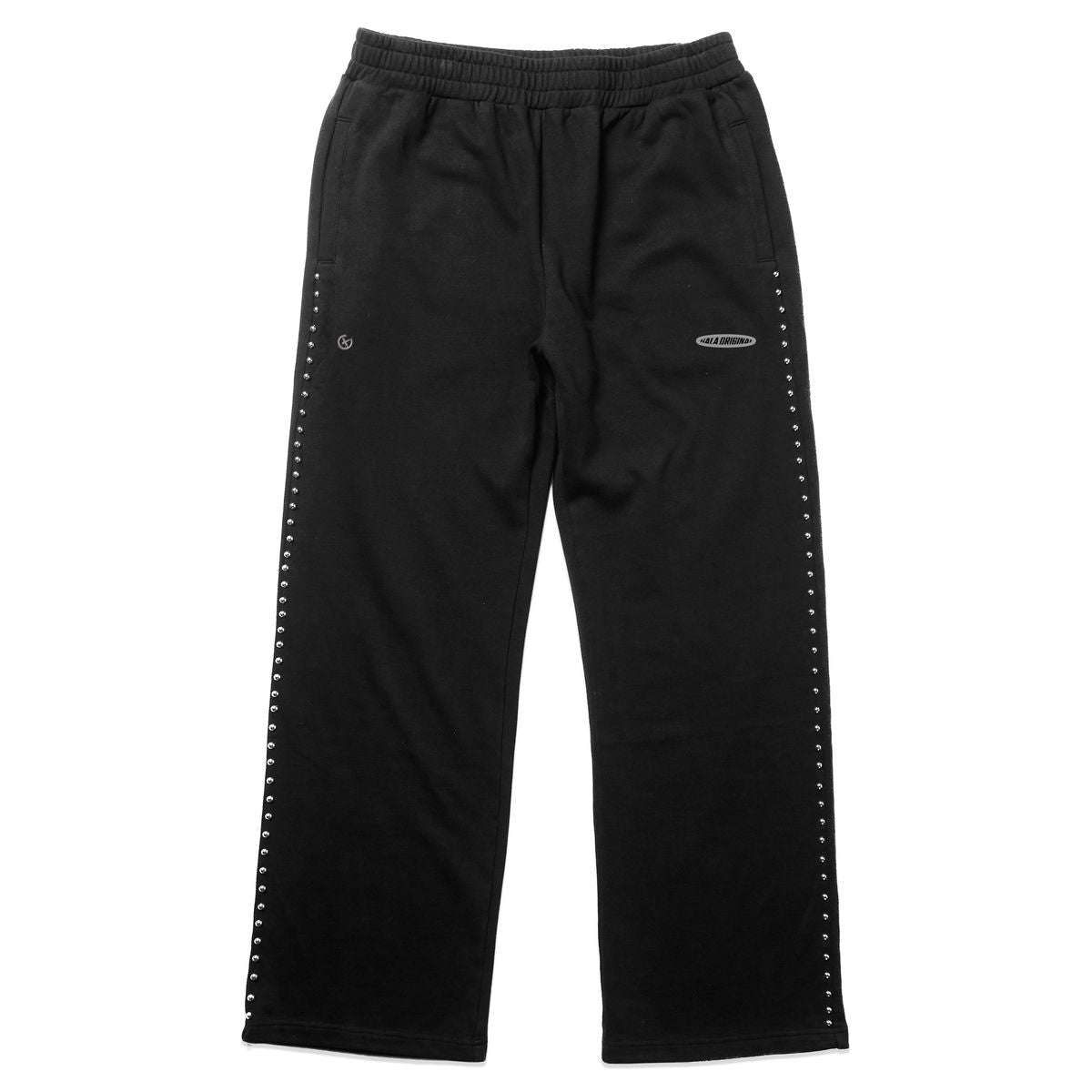 GALA| STUDDED ZIP UP SWEATPANTS