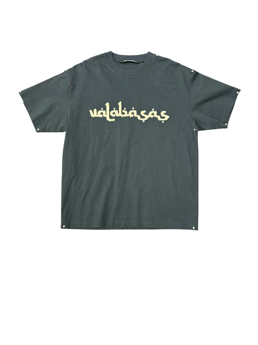 VALABASAS| STANDARD GEMSTONE TEE GREY