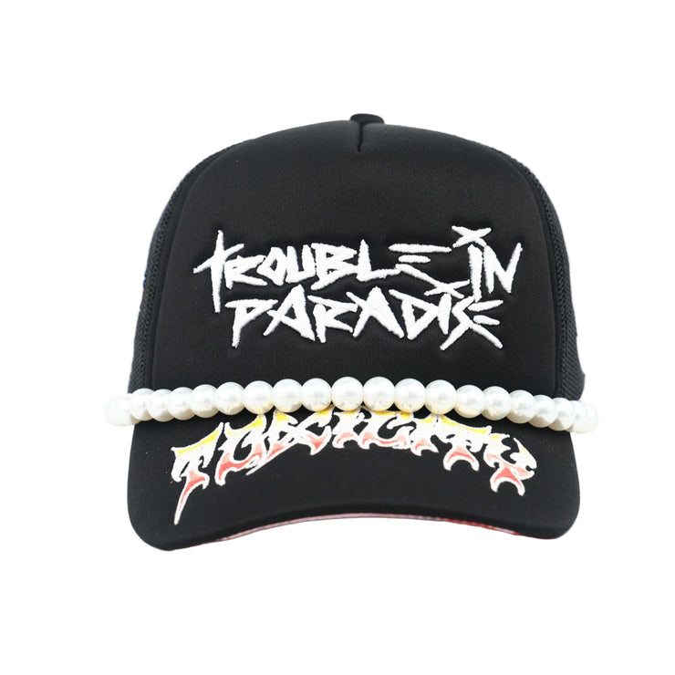 TWELVE33| TROUBLE IN PARADISE TRUCKER HAT