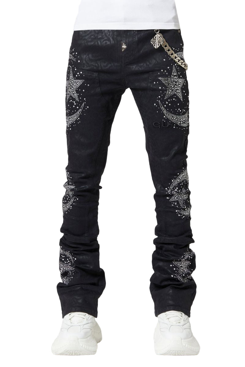 GUAPI| WAXED CALIGRAPHY DENIM