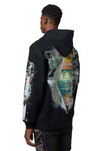 GUAPI| BLACK FREE PALESTINE HOODIE