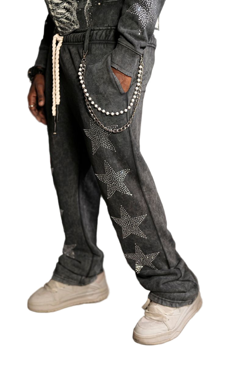 ELITE| SKULL PREMIUM HEAVY GSM FLEECE PANTS