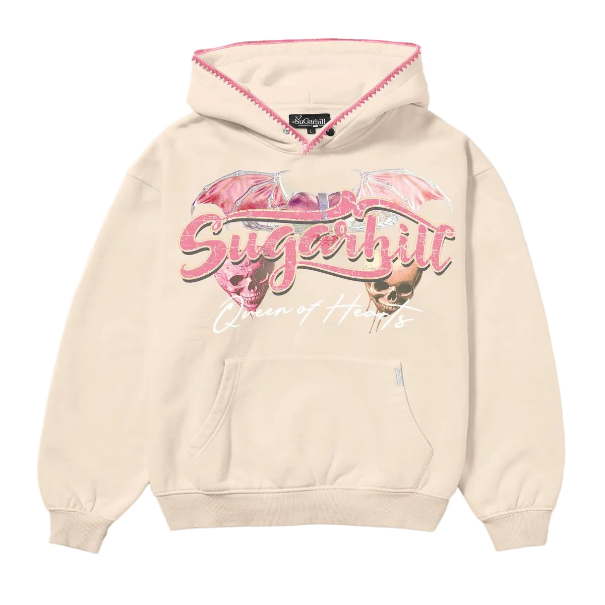 SUGARHILL| QUEEN HOODIE CREAM