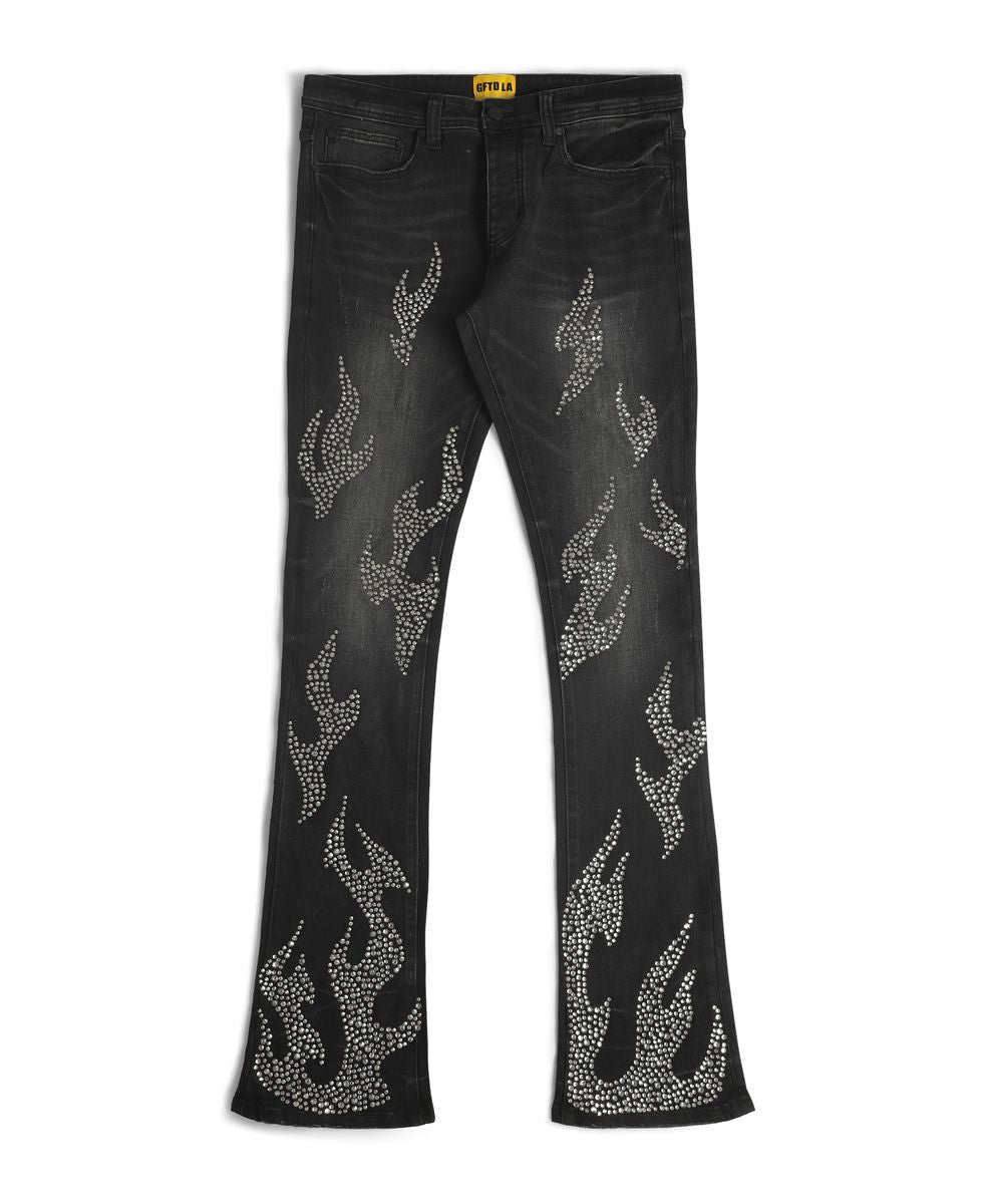 GFTD| AFTER DEATH STACKED DENIM