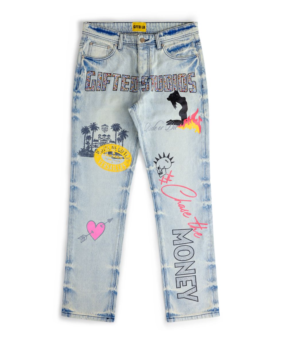 GFTD| CHASE MONEY LIT DENIM