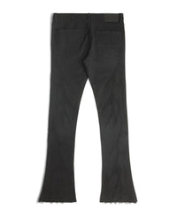 SUPPLY| CHAOS BLACK STACKED JEAN