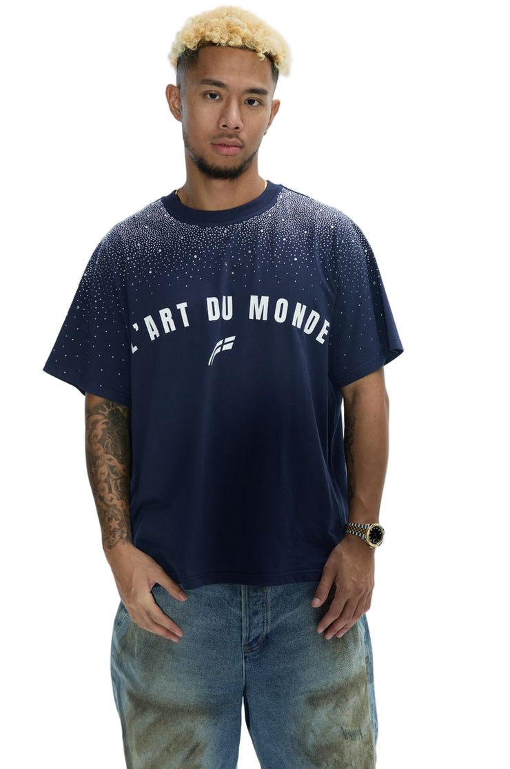 RVS LABS| NAVY "ASTRAL" TEE
