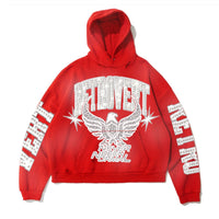 RETROVERT| RHINESTONE NEVER BEEN NORMAL HOODIE