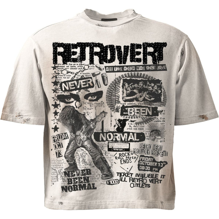 RETROVERT| RHINESTONE NEVER BEEN HOME TEE