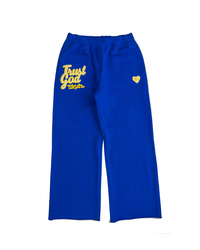 RED LETTERS| TRUST GOD PANT ROYAL