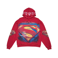 STRAY| PULLOVER S HOODIE RED