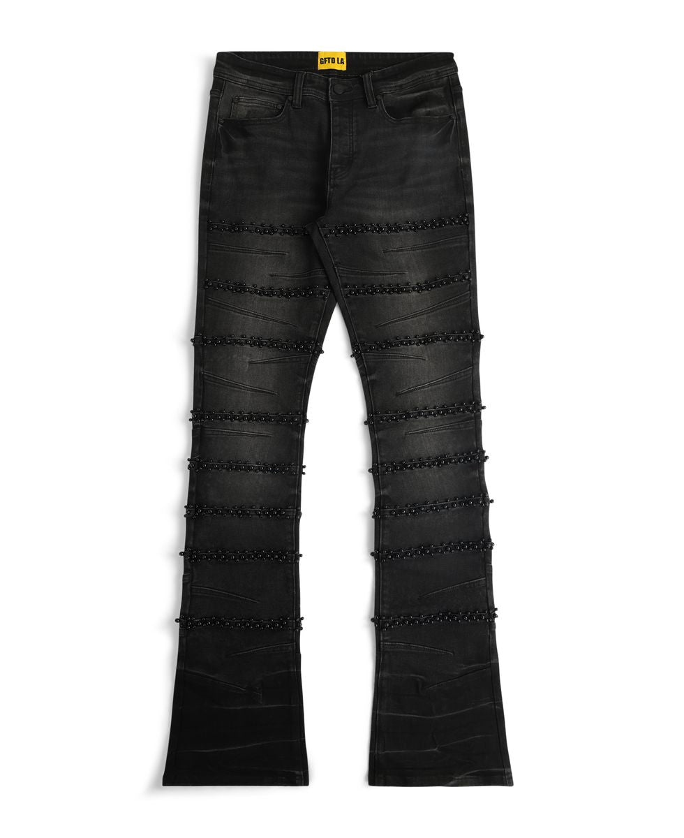 GFTD| ROMANCE BLACK WASH DENIM