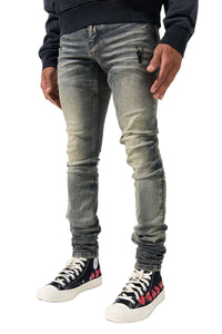 SERENEDE| GUNMETAL JEANS