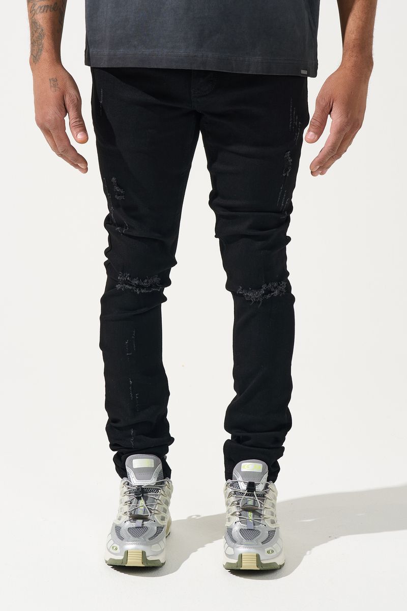MIDNIGHT BLACK JEANS